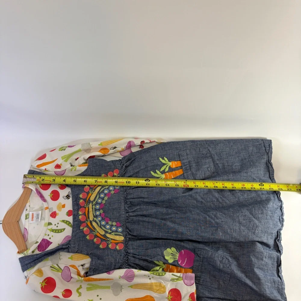 Gymboree Girls 7 Embroidered Vegetable Skirtall Set - Little‎ Sprout Garden